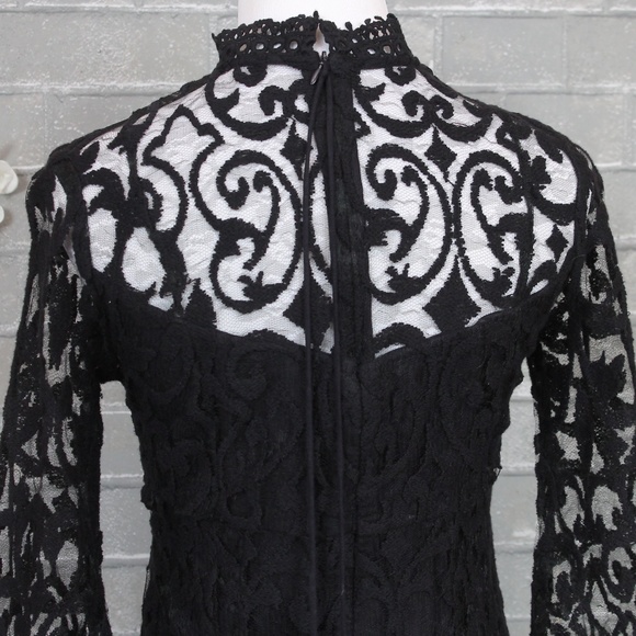 Free People North Star Lace Mini Dress - Picture 6 of 8